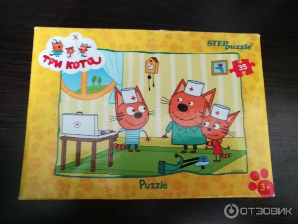 Пазлы step puzzle Три кота фото