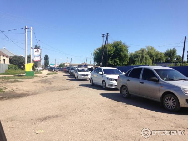 Закрытый переезд в городе фролово