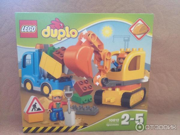 Конструктор Lego Duplo Грузовик и гусеничный экскаватор 10812 фото