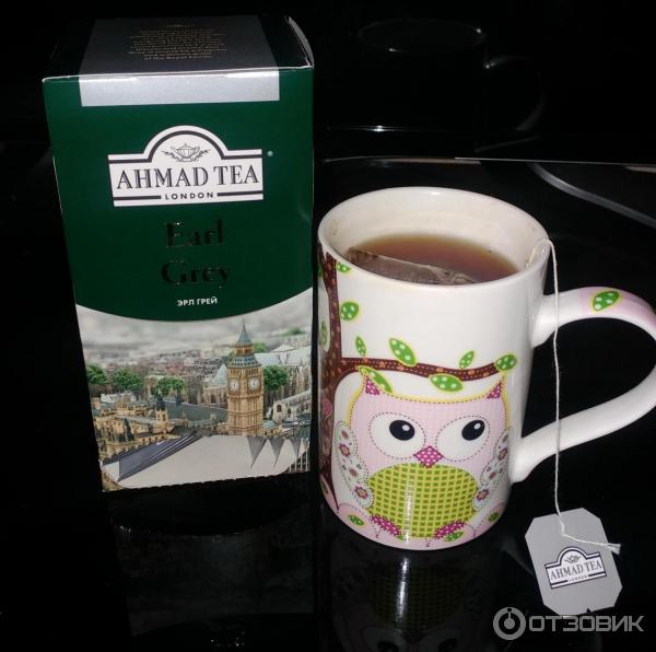 Черный чай Ahmad Tea Earl Grey фото