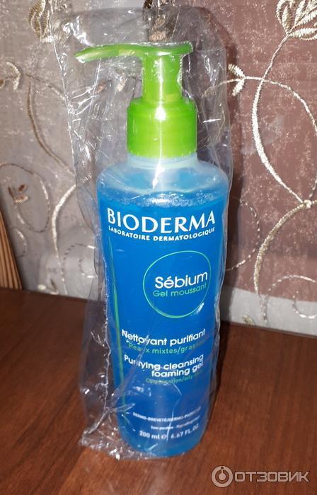 Очищающий мусс для лица Bioderma Sebium фото