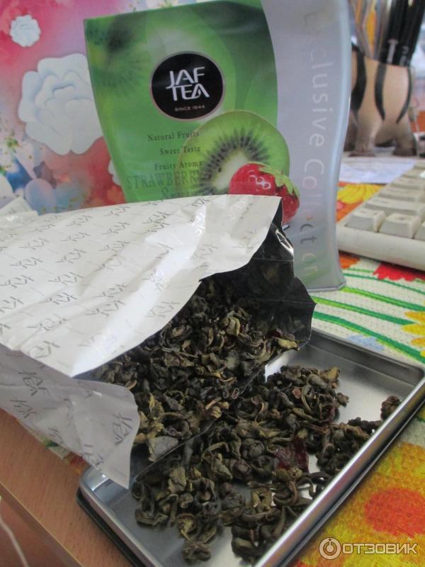 Чай зеленый листовой Jaf Tea Exotic Fruit фото