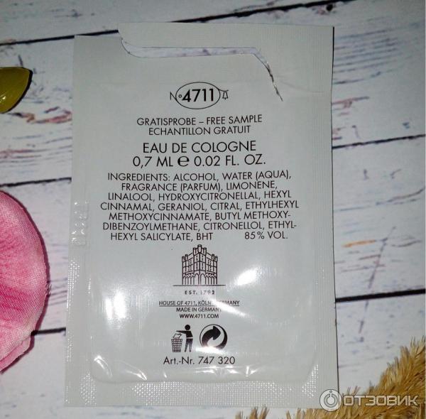 Женская туалетная вода Remix 4711 Echt Kolnisch фото