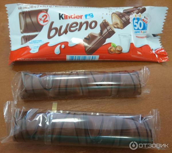 Вафли Kinder bueno фото