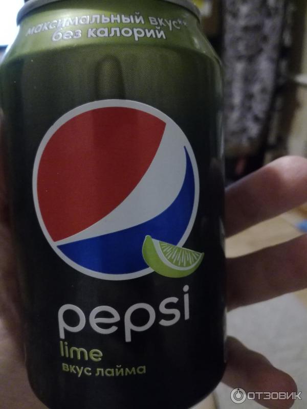 Газированный напиток Pepsi Lime фото