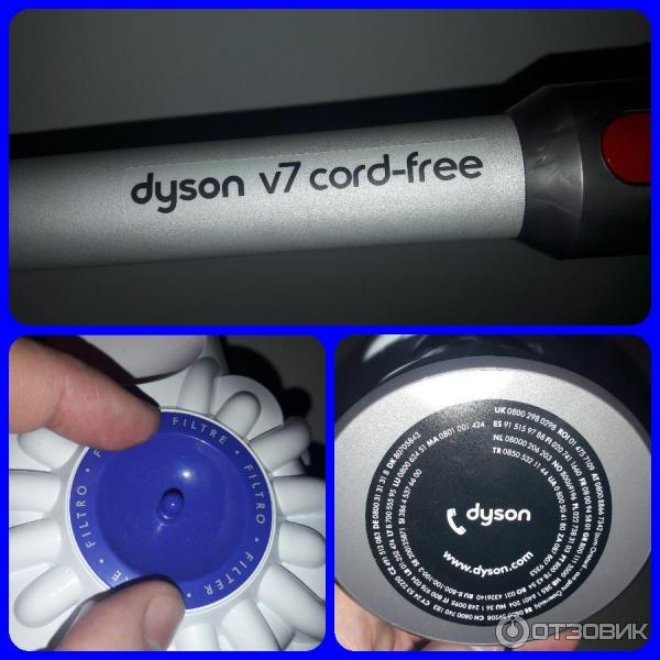 Пылесос беспроводной Dyson V7 Cord Free фото