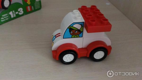 Конструктор Lego Duplo Мой первый гоночный автомобиль фото