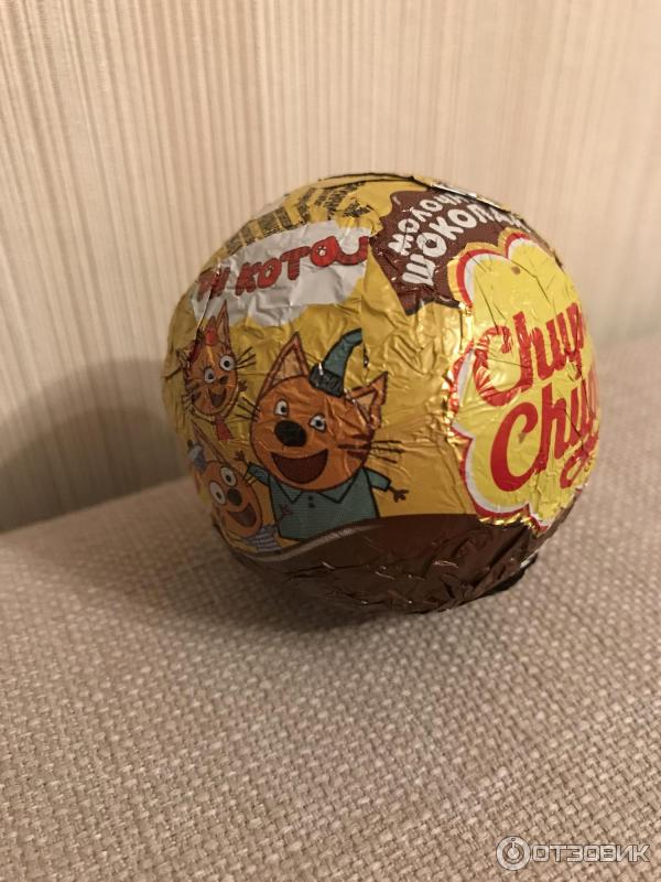 Шоколадный шар Chupa Chups 3 Кота фото