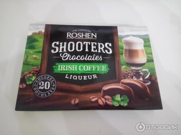 Конфеты Roshen Shooters chocolates irish coffee