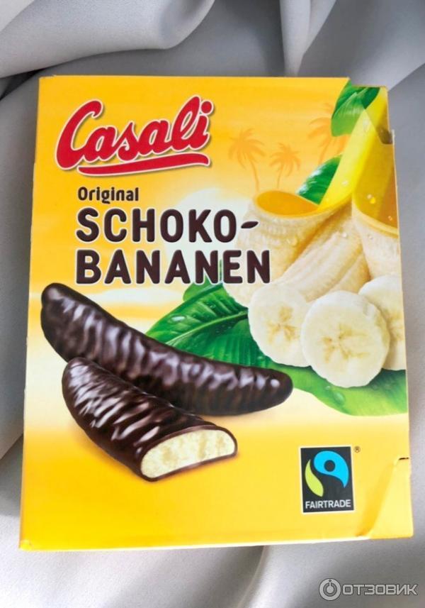 Casali Schoko-Bananen суфле банановое в шоколаде