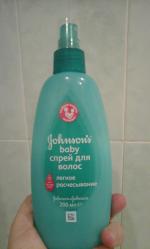 Спрей для волос Johnson's Baby "Легкое расчесывание" фото