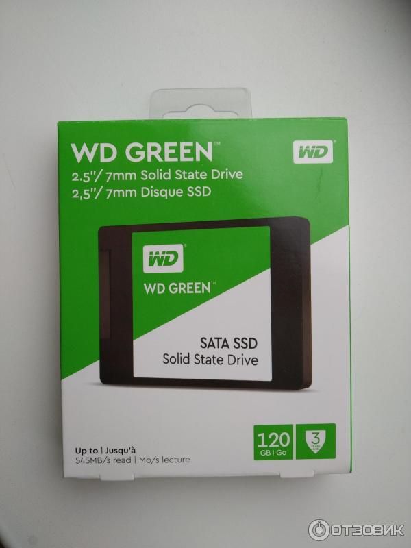 SSD накопитель WD Green WDS120G2G0A 120Гб фото