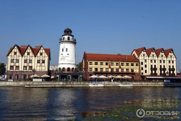 Видовая башня Маяк в ЭТРЦ Рыбная деревня (Россия, Калининград) фото