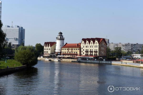 Видовая башня Маяк в ЭТРЦ Рыбная деревня (Россия, Калининград) фото