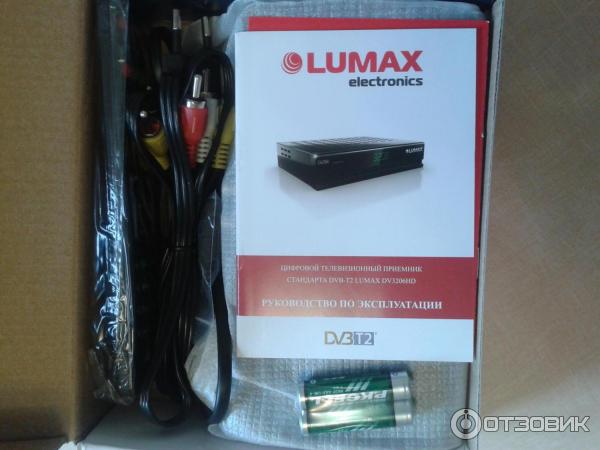 Приставка для Цифрового ТВ DVB-T2 Lumax DV3206 HD фото