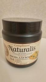 Маска для волос Compliment Naturalis 3 в 1 с горчицей фото