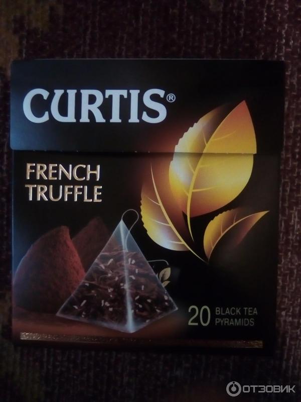 Чай черный Curtis French Truffle Французский трюфель в пирамидках фото