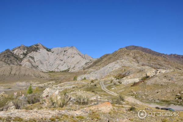 Место слияния Катуни и Чуи (Россия, Алтай) фото