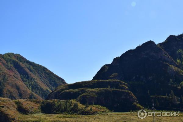 Место слияния Катуни и Чуи (Россия, Алтай) фото