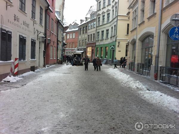 Старая Рига в Старый Новый год (Латвия, Рига) фото