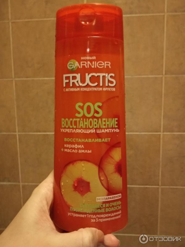 Шампунь Garnier Fructis SOS восстановление фото