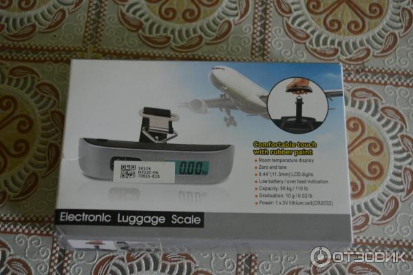 Весы ручные электронные Luggage scale фото