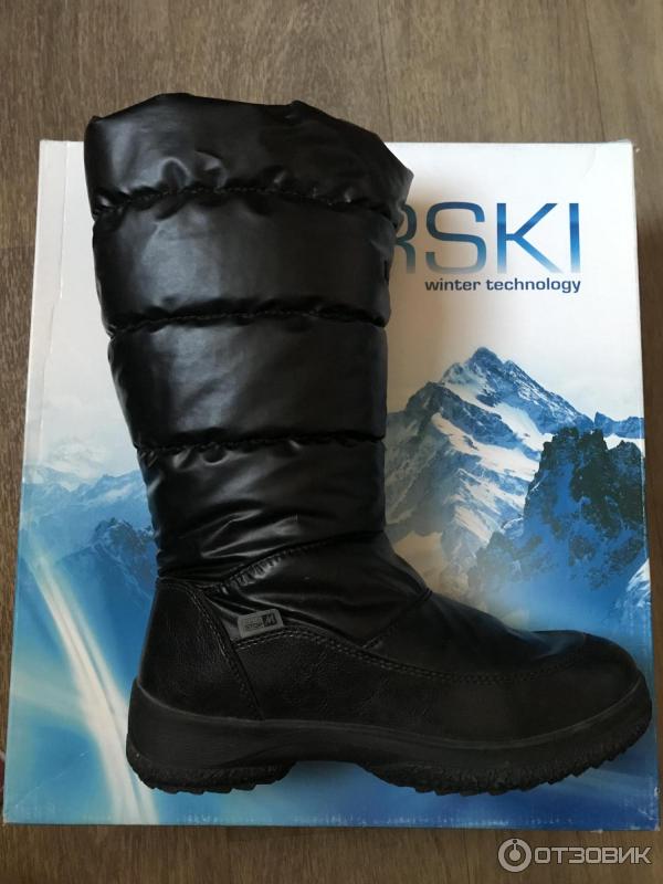 Зимние женские ботинки Burgers фото