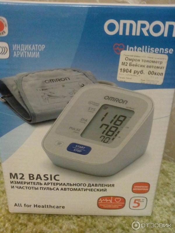 Тонометр Omron M2 Basic фото