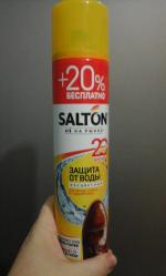 Водоотталкивающее средство Salton "Защита от воды для кожи и ткани" фото