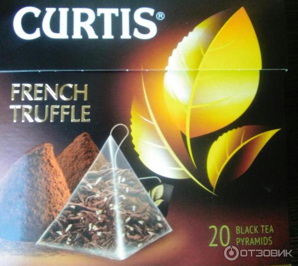 Чай черный Curtis French Truffle Французский трюфель в пирамидках фото