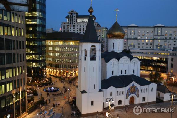 Фото с крыши здания на м. Белорусская