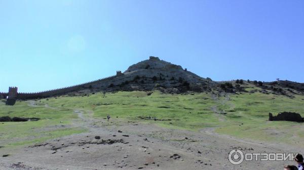 Территория Судакской крепости