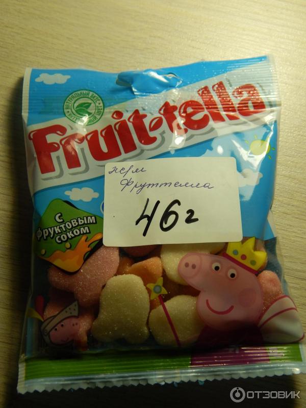 Жевательный мармелад Fruit-tella Свинка Пеппа фото