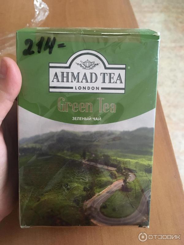 Зеленый чай Ahmad Tea London фото