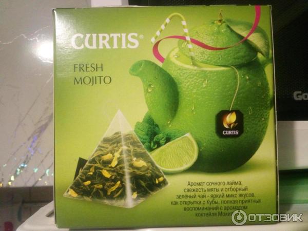 Чай зеленый Curtis Fresh Mojito фото