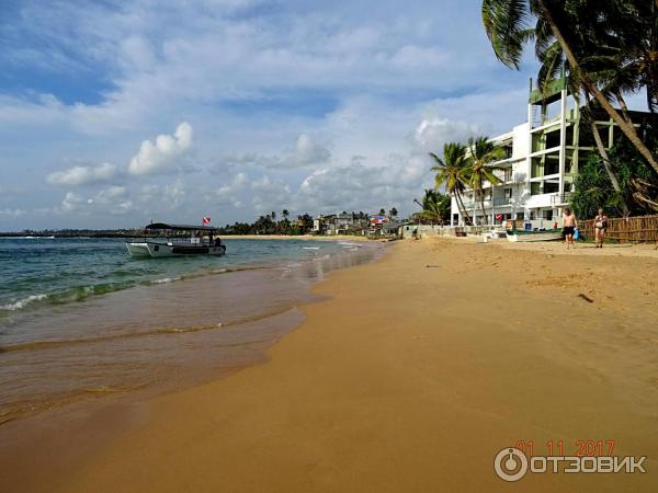 Шри Ланка. Пляж Hikkaduwa Beach