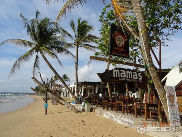 Шри Ланка. Пляж Hikkaduwa Beach