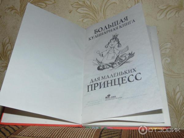 Большая кулинарная книга для маленьких принцесс аст Сова фото