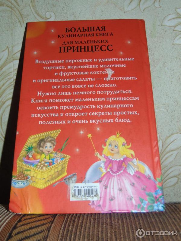 Большая кулинарная книга для маленьких принцесс аст Сова фото