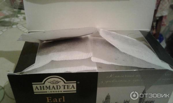 Черный чай Ahmad Tea Earl Grey фото