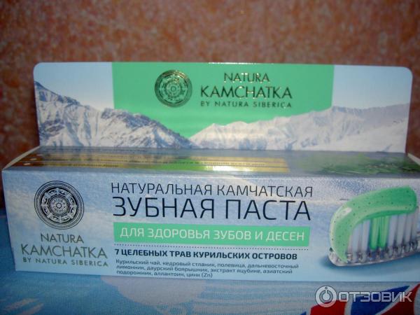 Зубная паста Natura Siberica Natura Kamchatka Для здоровья зубов и десен фото