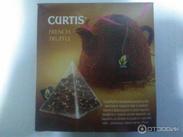 Чай черный Curtis French Truffle Французский трюфель в пирамидках фото