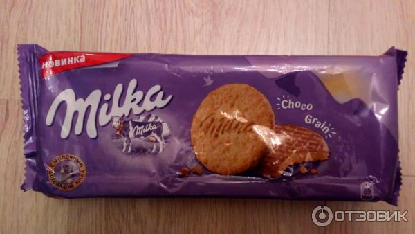 Печенье Milka Choco Grains фото