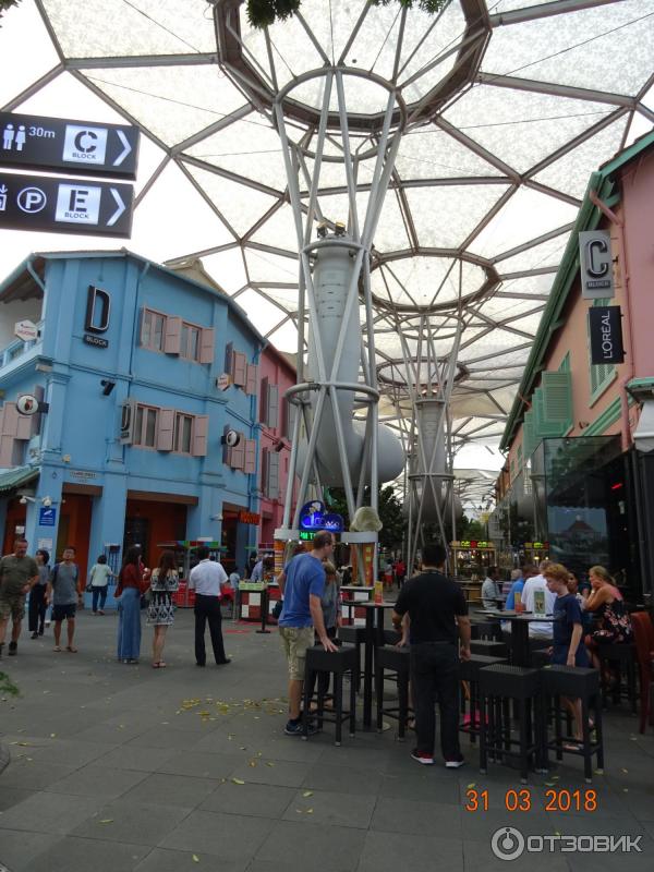 Набережная Clarke Quay в Сингапуре