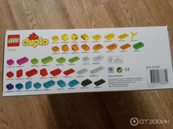 LEGO Duplo Мои первые кубики фото