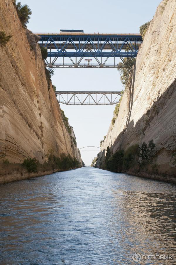 Коринфский канал (Греция) фото