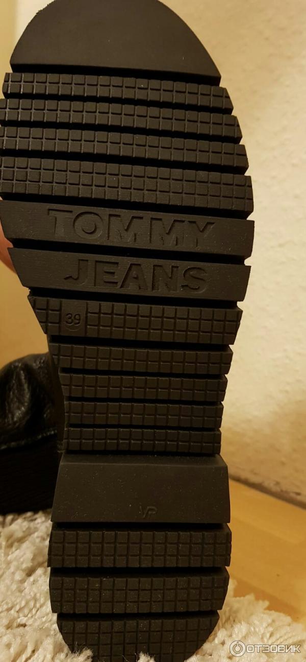 Сапоги чулки TOMMY JEANS фото