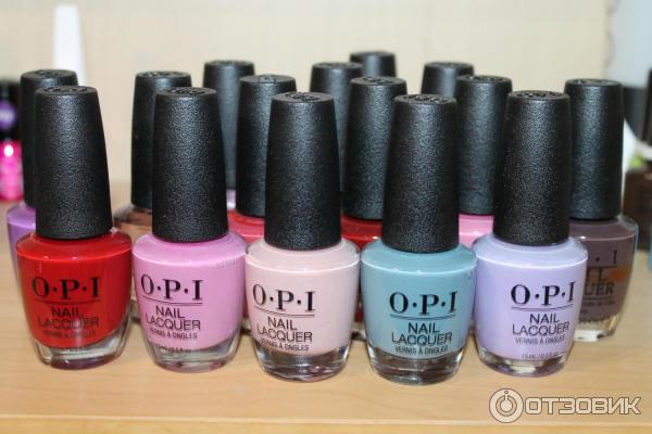 Моя палитра лаков OPI