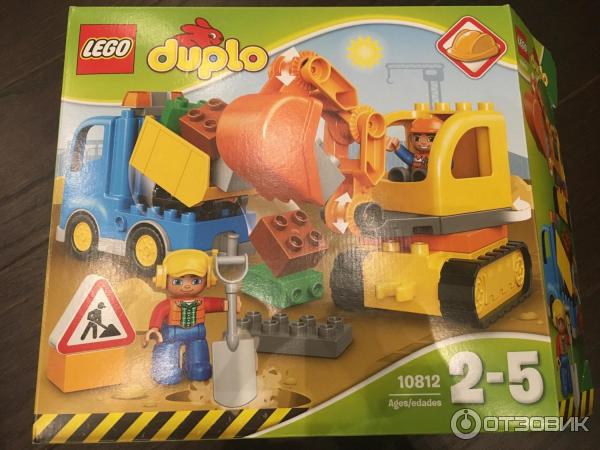 Конструктор Lego Duplo Грузовик и гусеничный экскаватор 10812 фото