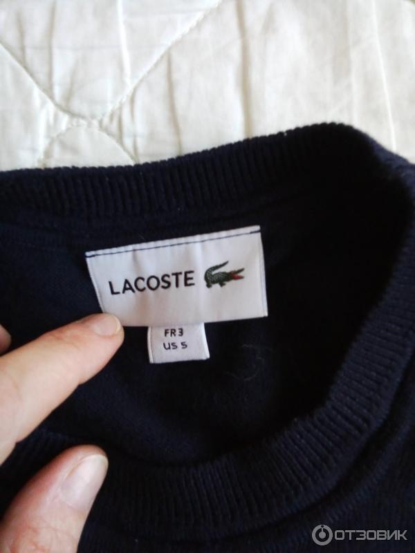 Мужской джемпер Lacoste фото